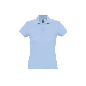 Polo femme publicitaire personnalisé avec logo brodé
