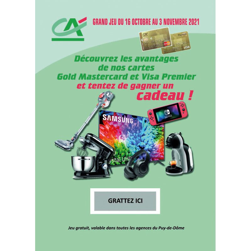 personnalisation carte à gratter pour concours