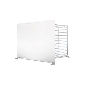 Mur droit tissu polyester LED personnalisé pour fond de stand et affichage publicitaire lumineux