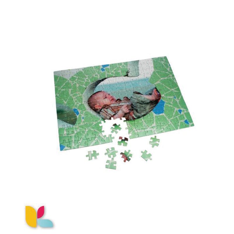 Puzzle photo personnalisé en carton rigide avec finition brillante
