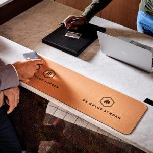 Tapis de bar personnalisé standard avec impression du logo d'entreprise