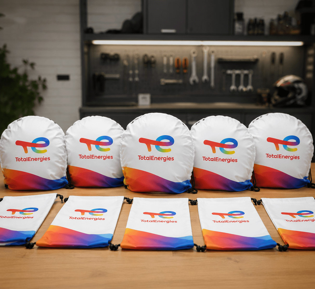 Housse casque personnalisée en velours pour moto et vélo