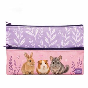 Trousse double compartiment personnalisée avec logo imprimé