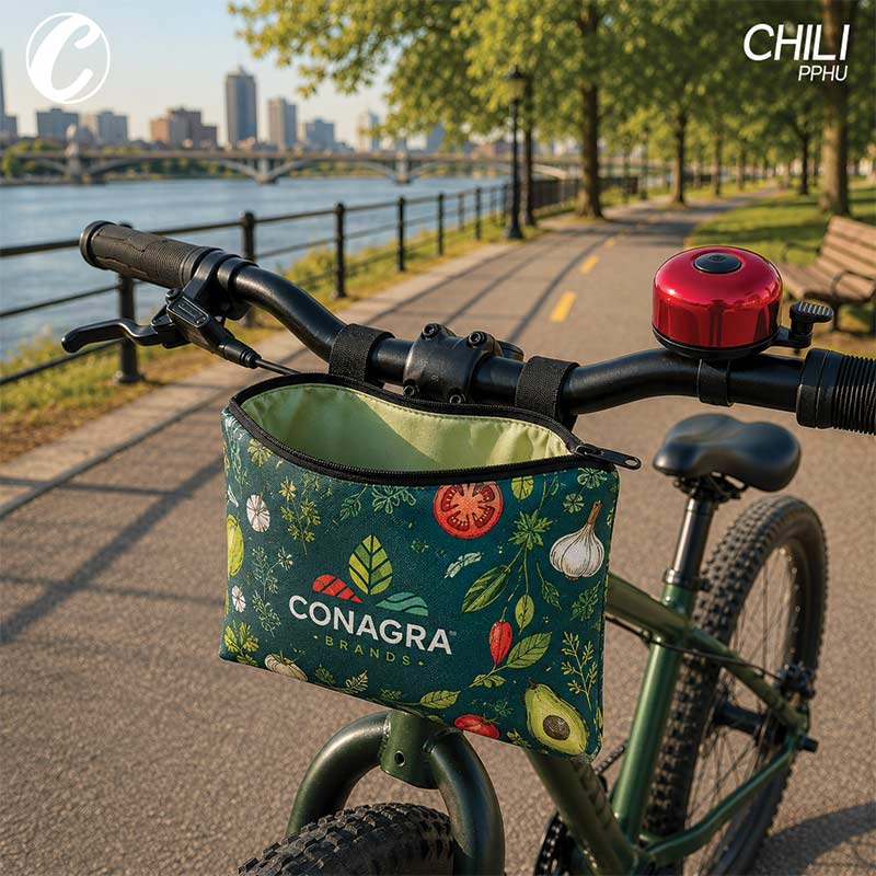 Sacoche personnalisable vélo trottinette imprimée sur mesure par Rue du Print