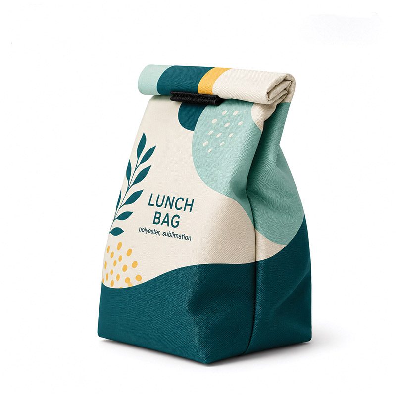 Sac à lunch en couleur personnalisé pour cadeaux publicitaires et événements professionnels