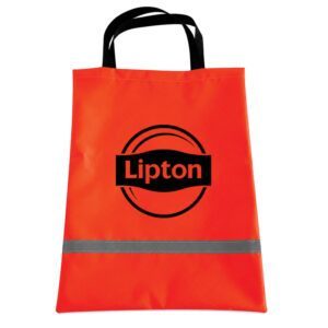 Sac fluo personnalisé Rue du Print pour campagnes marketing et distribution promotionnelle
