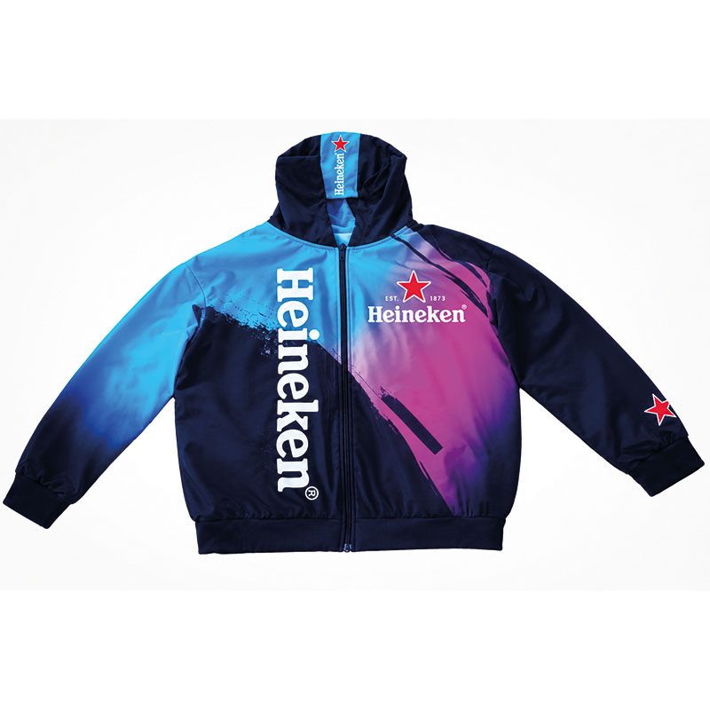 Sweat capuche personnalisé avec impression intégrale
