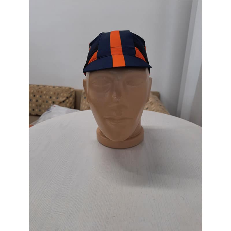 Casquette cycliste personnalisée par sublimation quadrichromie
