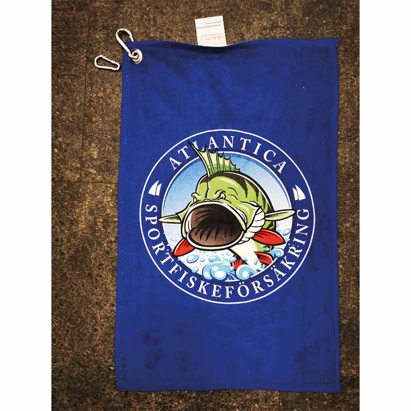 Serviette golf personnalisée en microfibre et coton