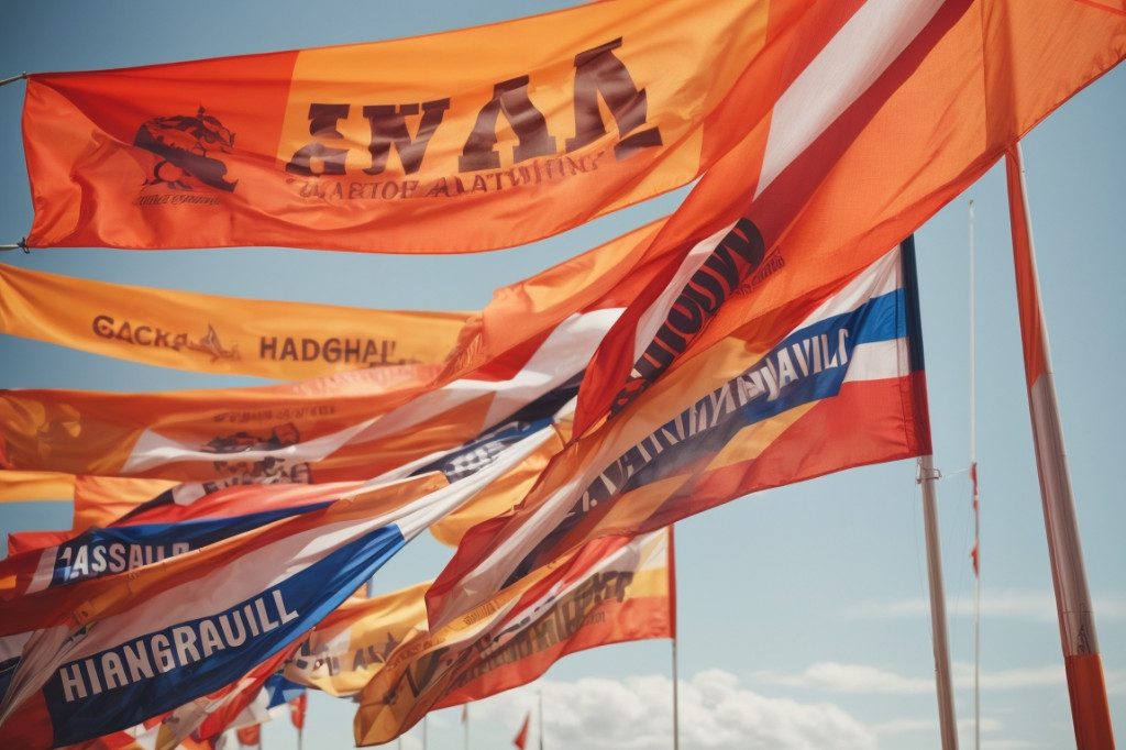 Adhesivos publicitarios y bandera personalizada: las nuevas herramientas de comunicación