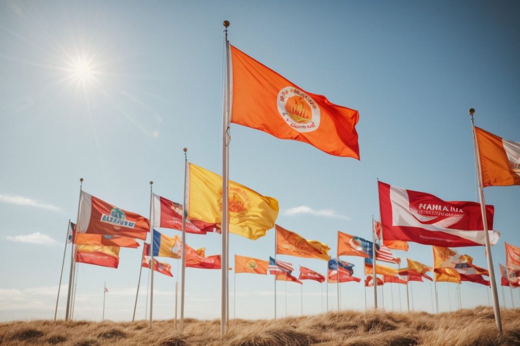 Mettez votre marque en valeur avec un drapeau personnalisé