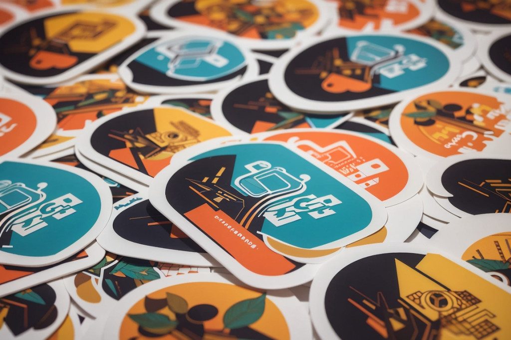 Le stickers personnalisé pas cher de chez Rue du Print