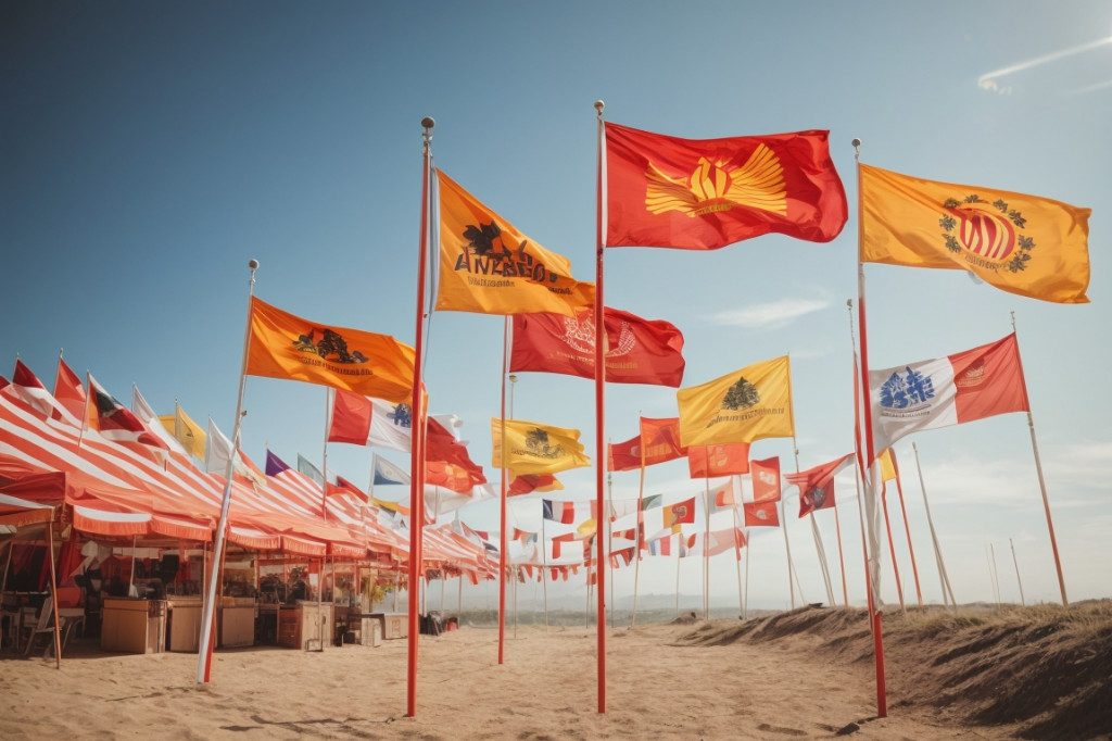 L’oriflamme publicitaire : communication et visibilité