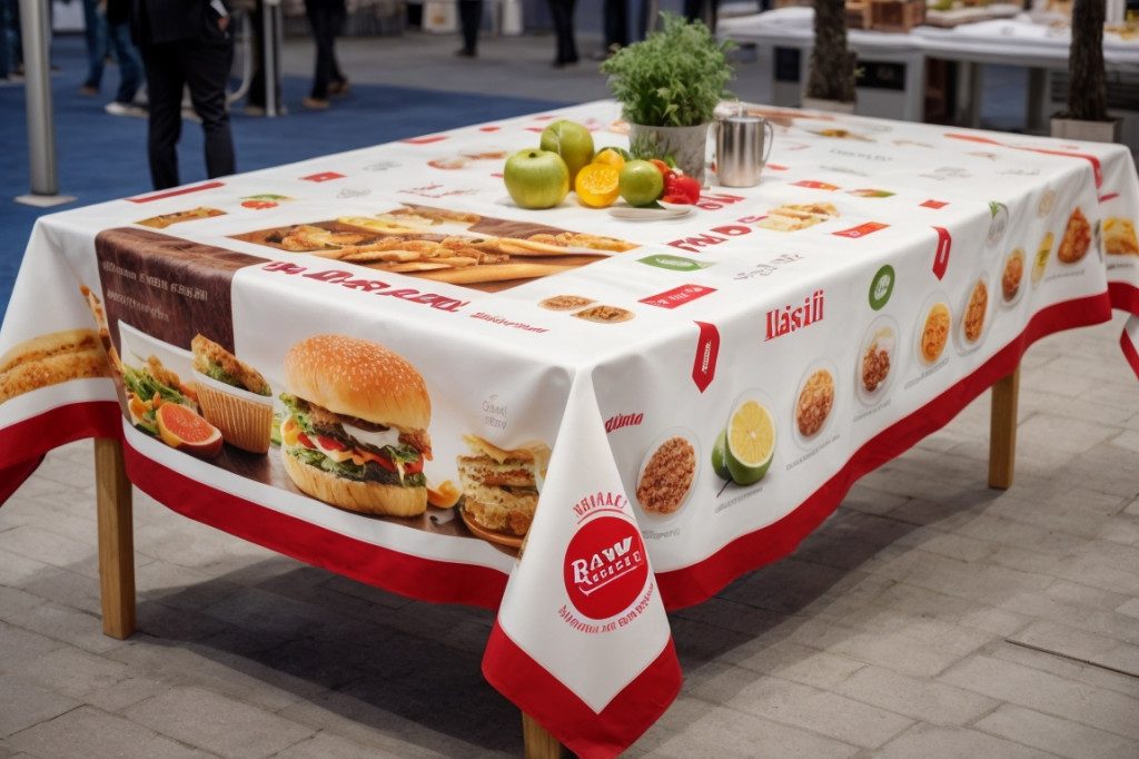 Impression Nappe Publicitaire Réduction - Devis