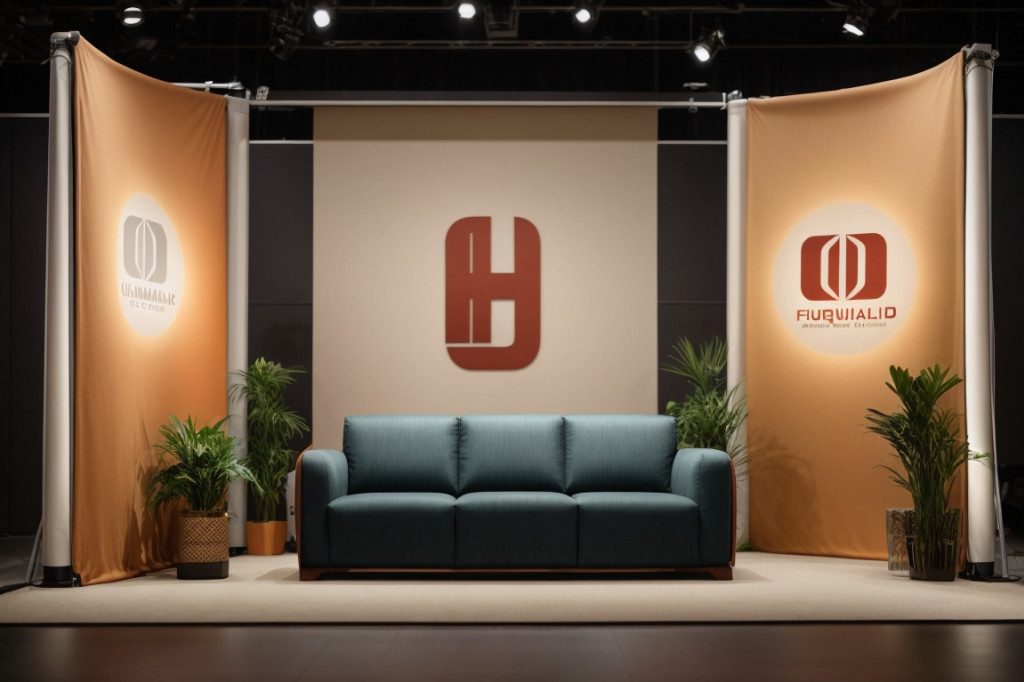Un décor sur mesure avec un stand pop up