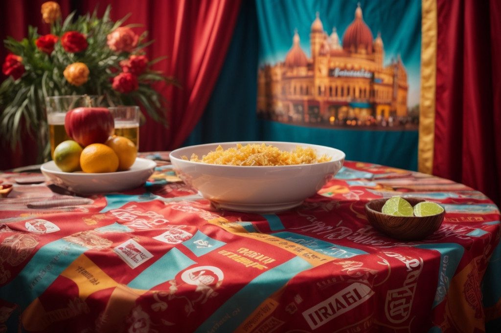 Quel est le délai de production pour une nappe publicitaire?