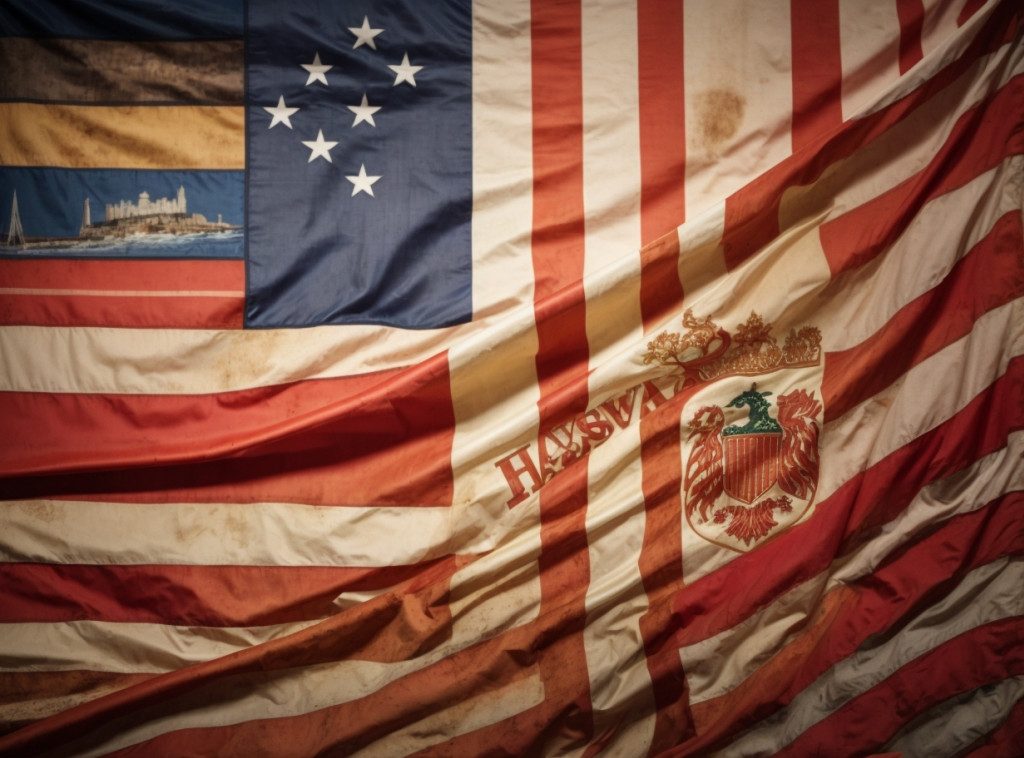 Una bandera de viento publicitaria para imponer su valor