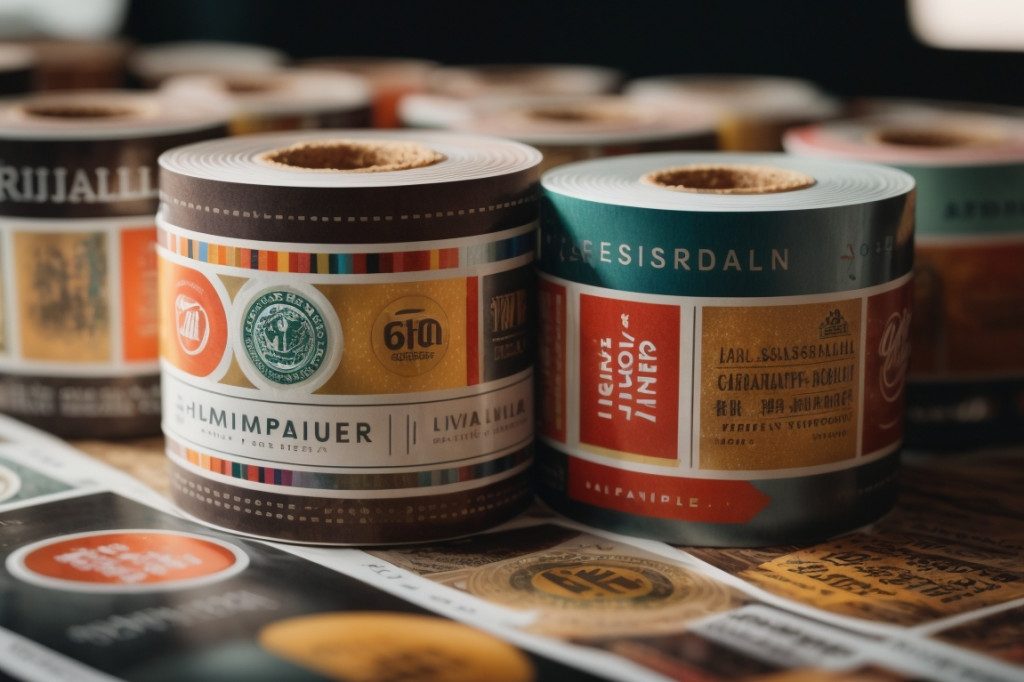 Carry out the advertising campaign with personalized stickers