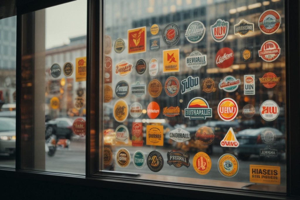 Sticker personnalisé : support de communication