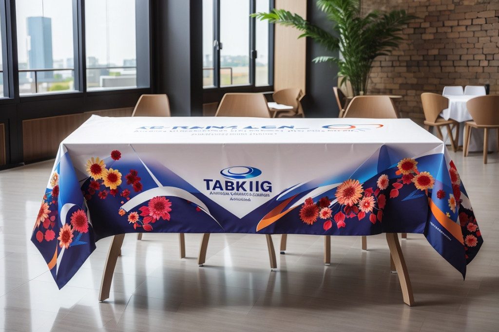Pourquoi choisir la nappe publicitaire personnalisée pour vos évènements ?