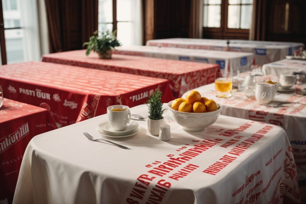 Personalized Tablecloths | High quality print | Great East