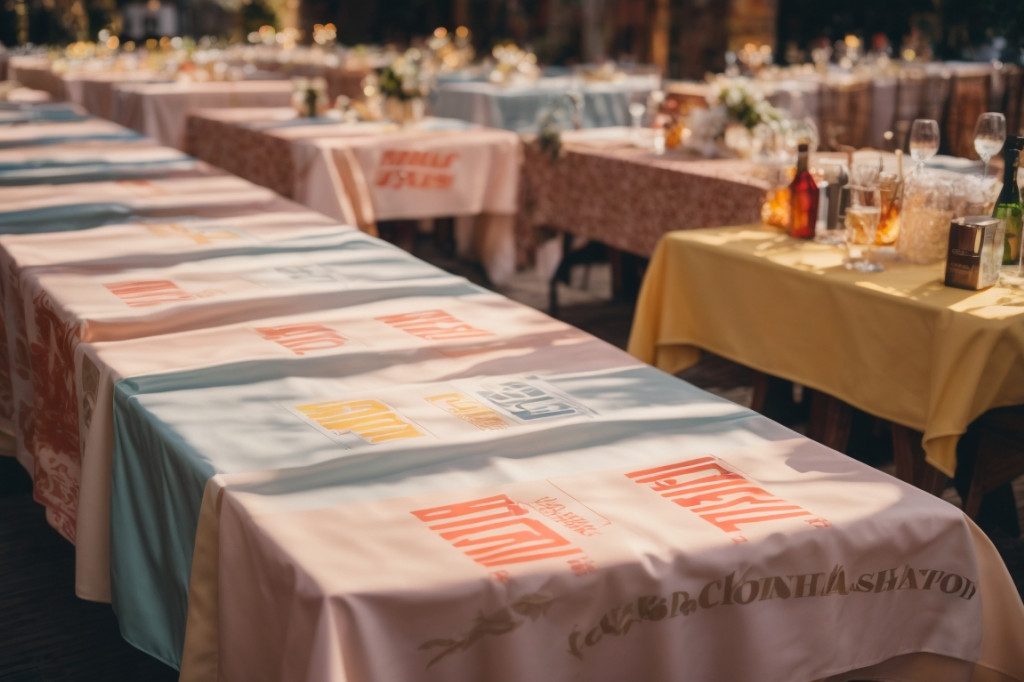 Nappes publicitaires personnalisées : meilleurs prix en Corse