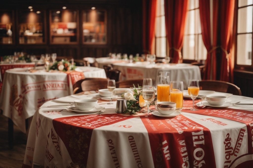 Nappes publicitaires personnalisées en Normandie - Profitez de notre service pour votre entreprise