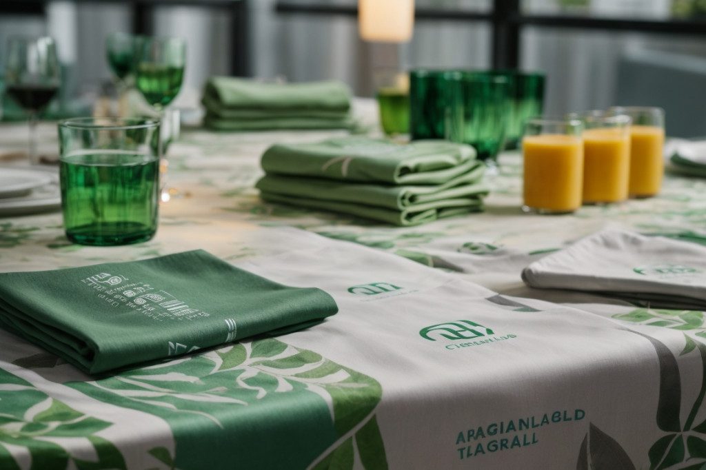 Donnez à votre Logo Un Look Unique avec une Nappe Personnalisée à Auvergne-Rhône-Alpes !