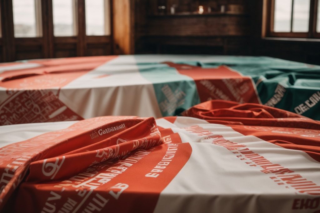 Trouvez le Magasin Idéal pour Vos Nappes Personnalisées avec Logo en Bourgogne-Franche-Comté !