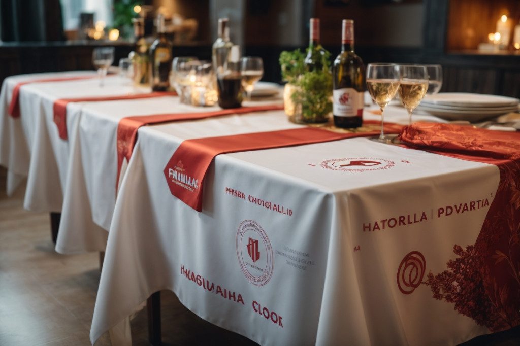 Trouvez les meilleures nappes publicitaires disponibles à Centre-Val de Loire: Comparaison des fournisseurs!