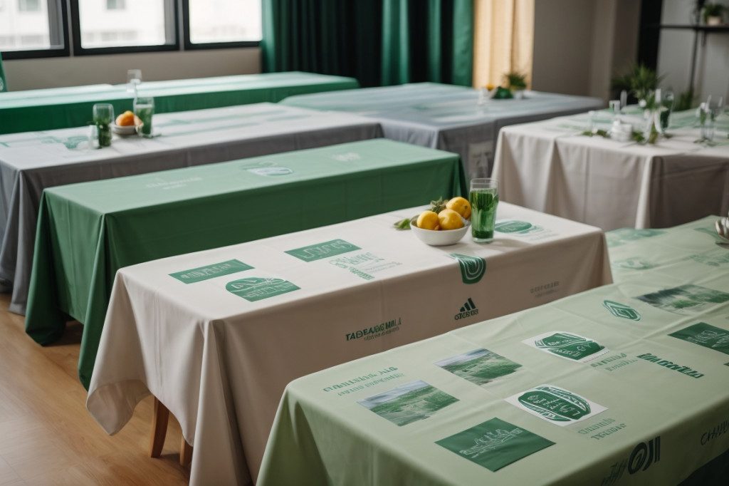 Nappes Publicitaires à Centre-Val de Loire: Personnalisez Votre Image avec des Nappes Attractives et Durables!