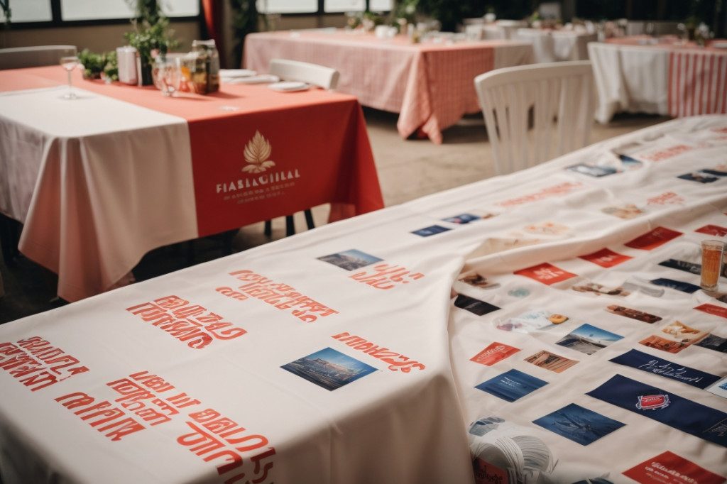 Nappes en papier personnalisées et Publicitaires en Centre-Val de Loire