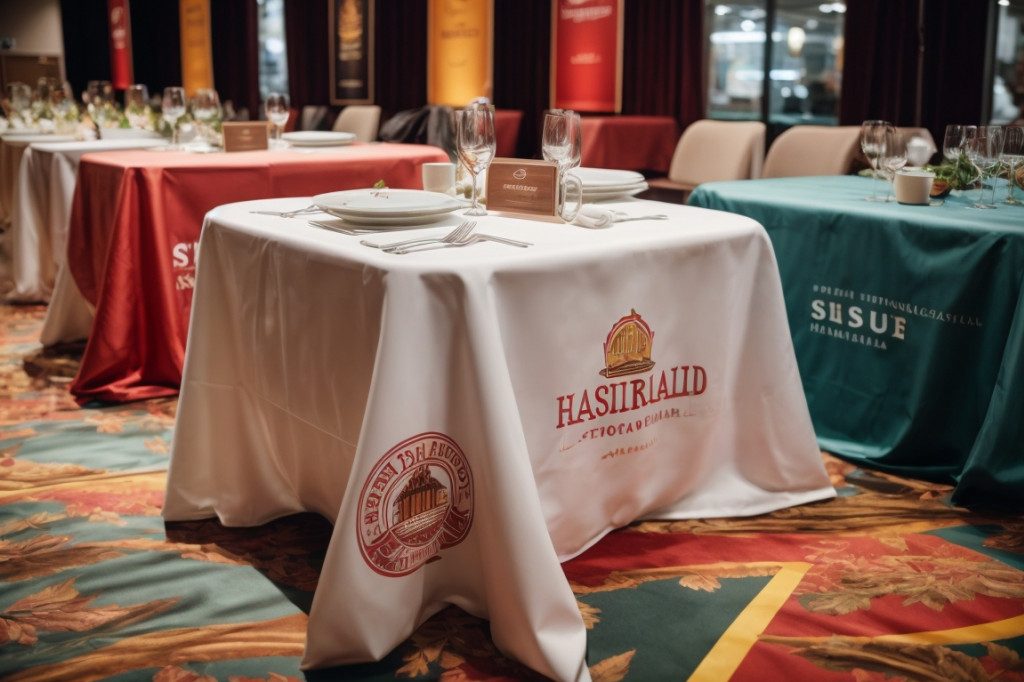 Nappes Publicitaires Personnalisées avec Logo à Monaco - Obtenez une Publicité de Haute Qualité Pour Votre Entreprise!