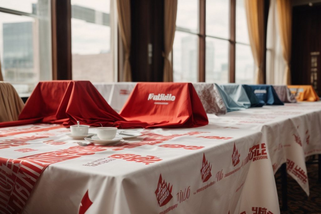 Impression Personnalisée de Nappes en Centre-Val de Loire - Des Produits de Qualité pour Sublimer Votre Évènement