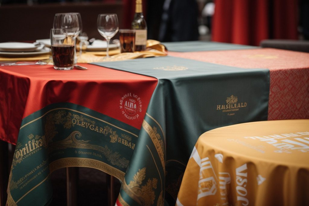 Impression de Nappes Personnalisées à la Romandie | Qualité et Personnalisation Assurées