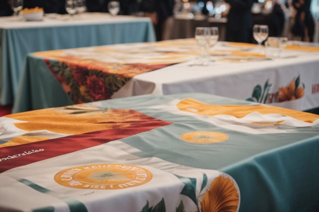 Personnalisez votre nappe en papier avec Nappes Romandie – Impression rapide et de qualité