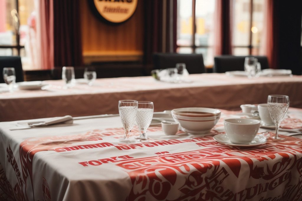 Trouvez votre nappe à logo en Bretagne : découvrez les magasins qui proposent des nappes à logo !