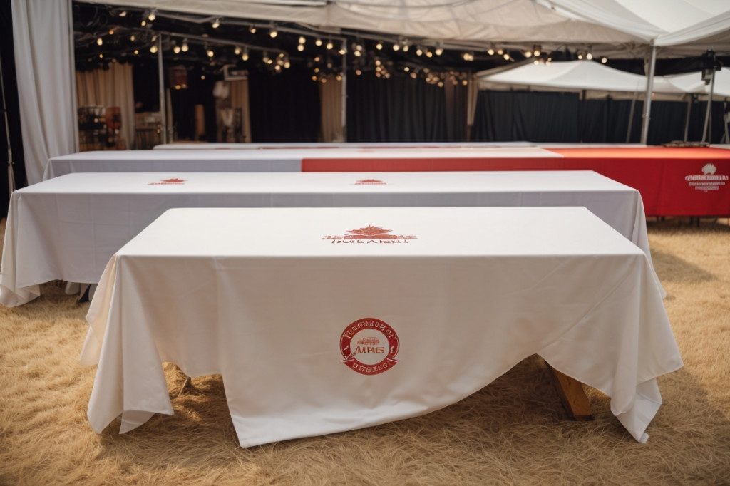 Nappes pour Stand Marché - Hauts-de-France | Livraison Rapide et Qualité Assurée