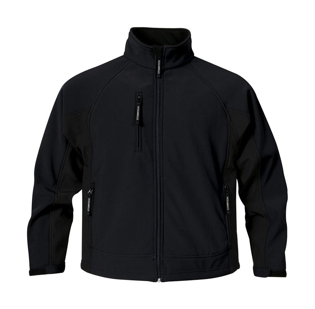 Shell personnalisé équipage Bonded 92% polyester, 8% spandex (Teflon®), 340 g/m² intérieur 100% polyester micro fleece