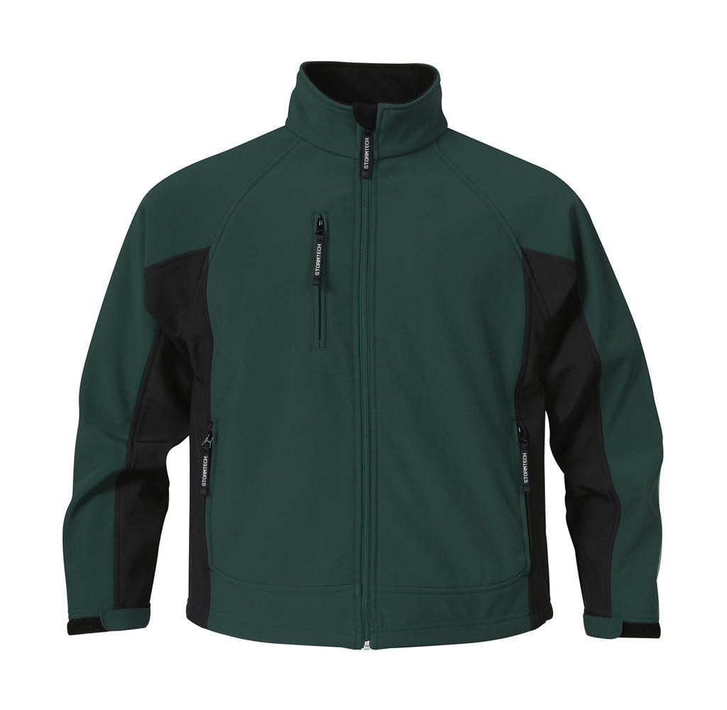 Shell publicitaire équipage Bonded 92% polyester, 8% spandex (Teflon®), 340 g/m² intérieur 100% polyester micro fleece