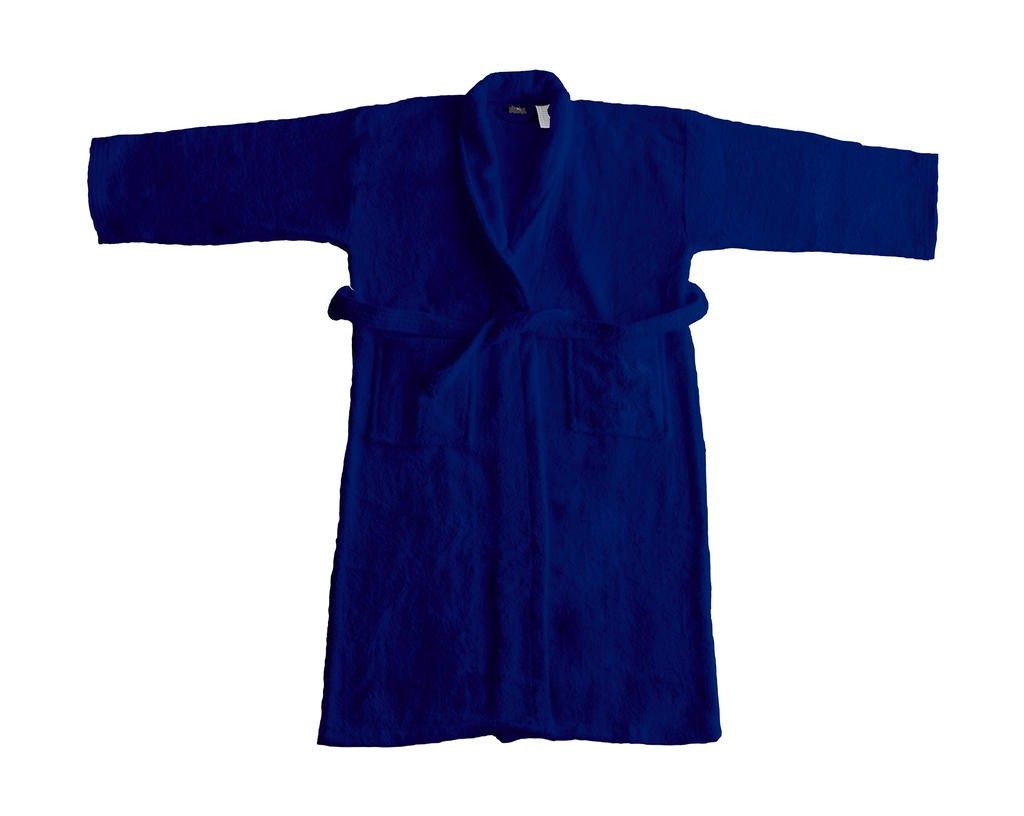 Personalisierter Bademantel „Genf“ 420 g/m², Schalkragen aus 100 % Baumwolle
