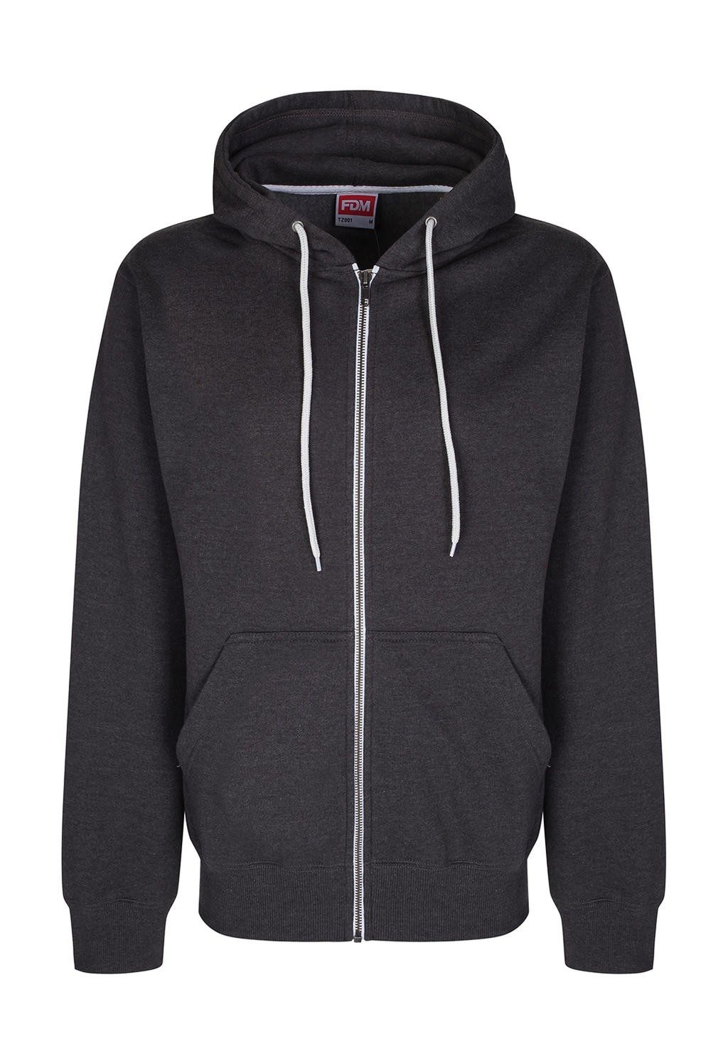 Sweat shirt publicité Active 300 g/m² 80% coton, 20% polyester capuche 3 pans avec intérieur et cordon contrastés