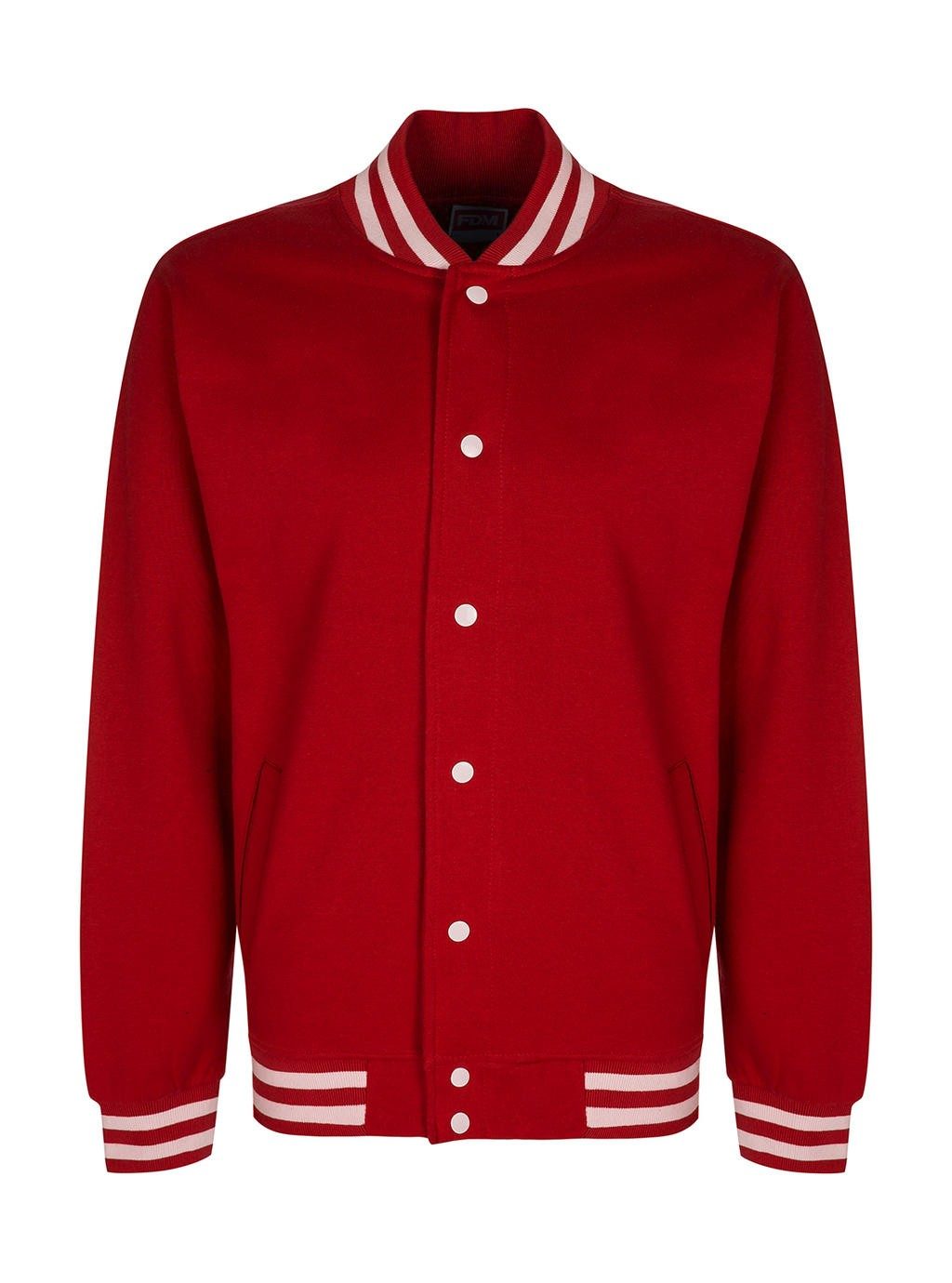 Veste personnalisable Campus 300 g/m² 80% coton, 20% polyester bande de propreté de même couleur
