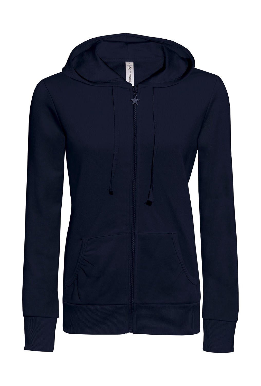 Sweat shirt personnalisable  femme 280 g/m²  80% coton ringspun, 20% coton polyester  capuche doublée avec cordon