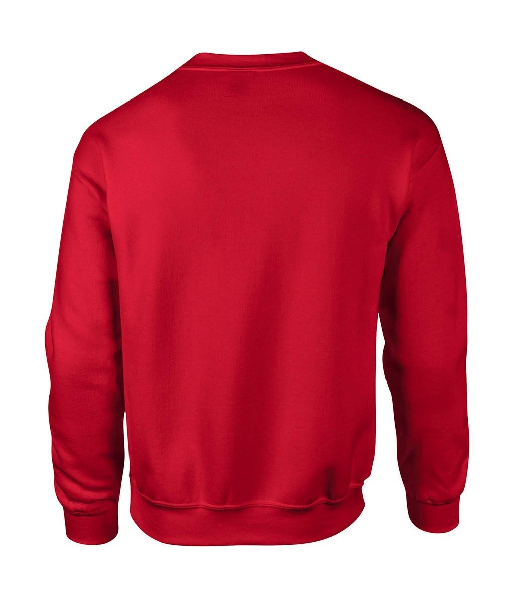 Sweatshirt personnalisé col en bord côte 325 g/m2 (White: 306 g/m2)  50% coton, 50% polyester open end  manches montées