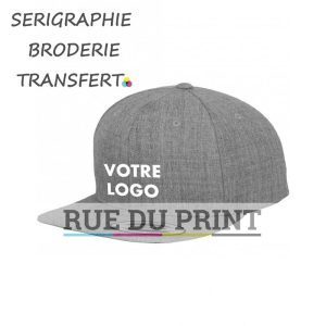 Personlig Classic Snapback-keps 80 % akryl, 20 % premium ullblandning 6 buckram-paneler