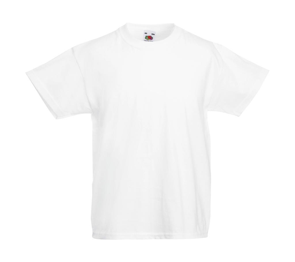 Tee-shirt personnalisable blanc face enfant coupe ample 165 g/m² (White: 150 g/m²)  100% coton (fil Belcoro®)  Heather Grey: 97%