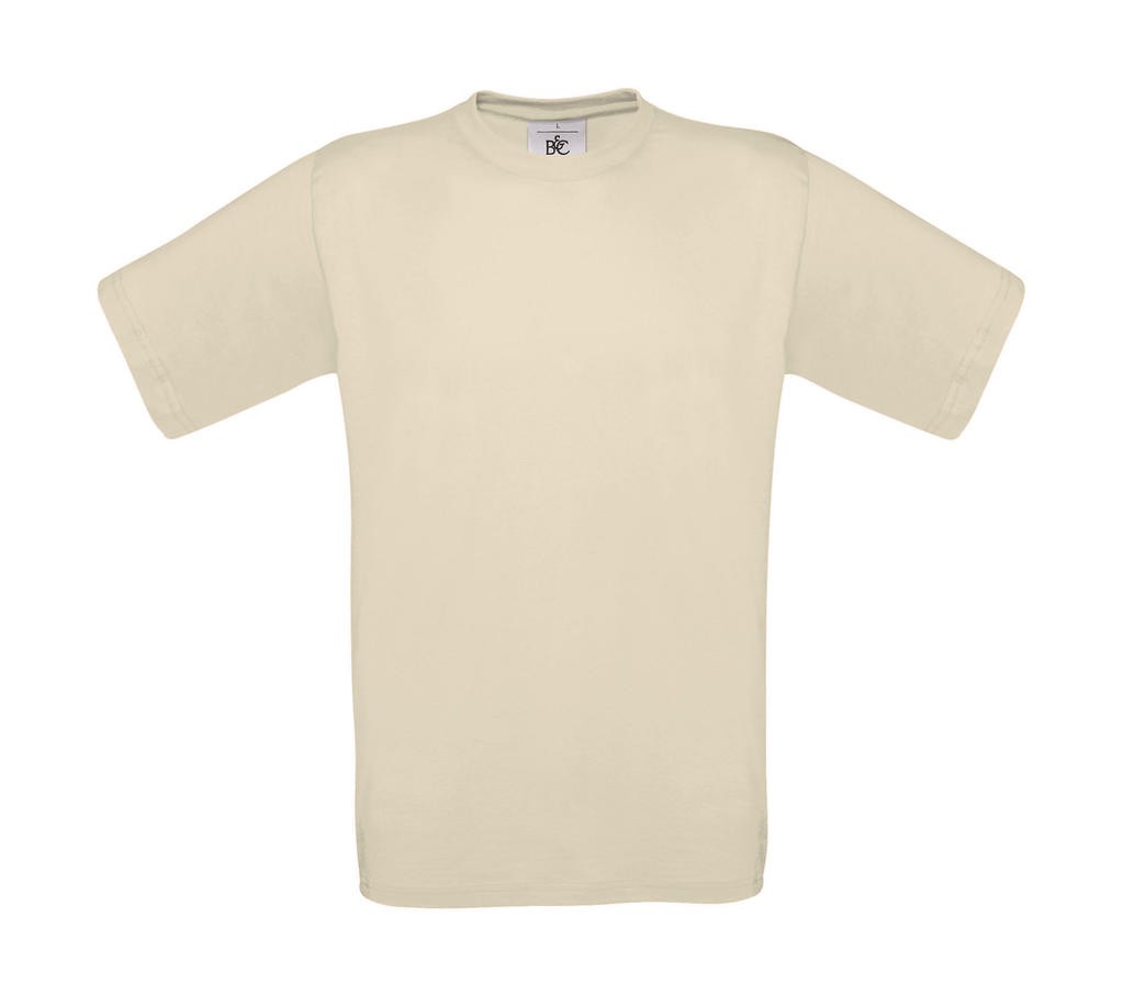 T-shirt areia personalizada com face solta 145 g/m2 Jersey 100% algodão fiado (Ash: 99% algodão, 1% viscose/ Sport Grey: 85% algodão,