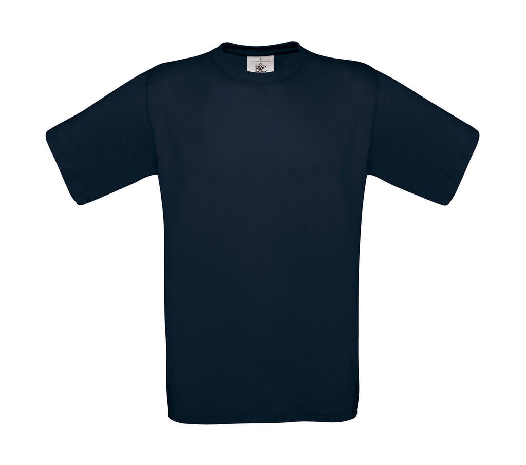 T-shirt publicitária azul marinho com face solta 145 g/m2 100% algodão jersey fiado (Ash: 99% algodão, 1% viscose/ Sport Grey: 85% berço