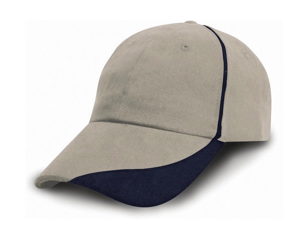 Casquette personnalisée 6 panneaux non doublée 350 g/m²  100% coton (drill) 6 oeillets d’aération